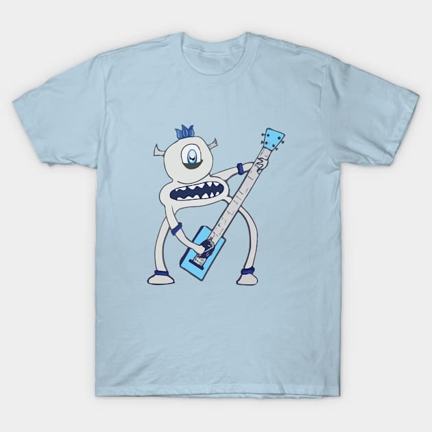 Ukulele's Rock! T-Shirt by BRICHstudiosShop